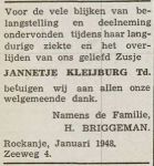 Kleijburg Jannetje 1916-1947 NBC-09-01-1948 (dankbetuiging).jpg